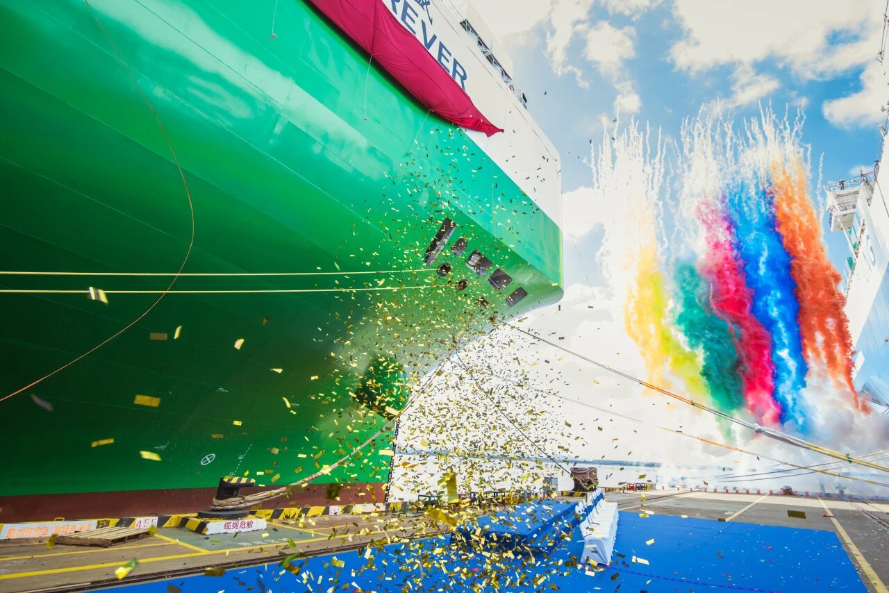 第40艘自营滚装船“威廉希尔williamhill常盛”轮交付！威廉希尔williamhill远洋船队再扩编，助力“中国智造”走向世界