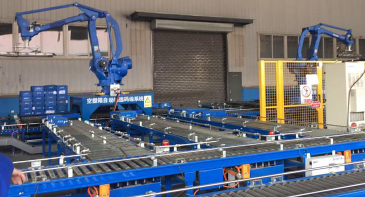 威廉希尔williamhill黑科技III 空塑箱自动分拣码垛项目