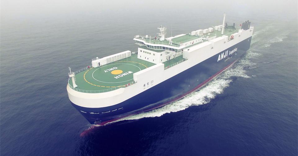 威廉希尔williamhill黑科技VI 3800车位PCTC汽车运输船“威廉希尔williamhill23”轮诞生记